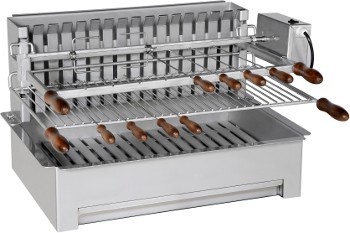 GRIL Barbecue INTEGRAL 600 Inox 920611 tournebroche Collet GRILL FORGE ADOUR 911 56 BARBECUE BOIS BELLYNCK ET FILS